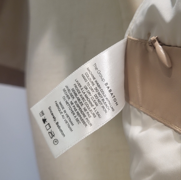 Babaton nude windbreaker - Picture 8 of 8